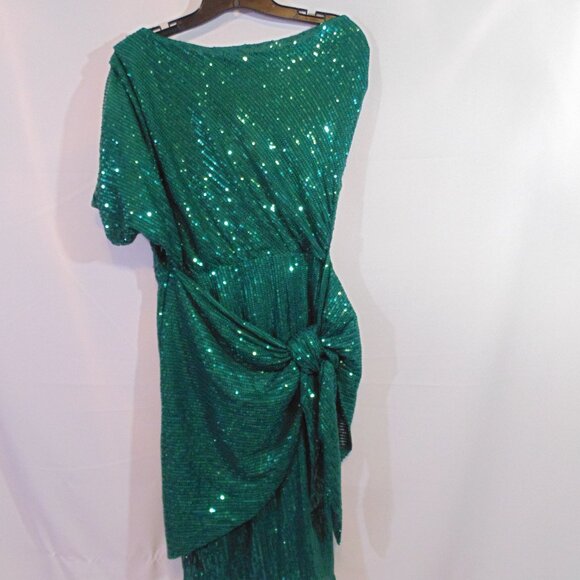 GRACE KARIN Women's Sequin One Shoulder Sparkly Party Dress NEW Size small - Picture 1 of 5